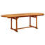 Jamayra 8 - Person Acacia Patio Dining Set with Oval Table-256153021