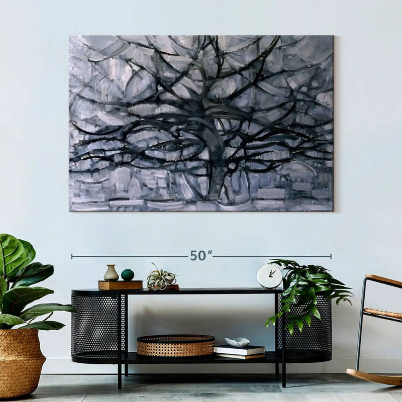 Gray Tree, 34" H x 51" W