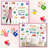 Evija Text & Numbers Wall Decal