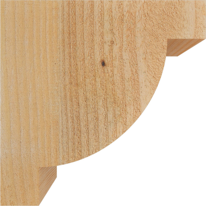 Corbeau alpin, H 10 po x l 4 po x P 10 po, Sapin de Douglas, Sciage brut