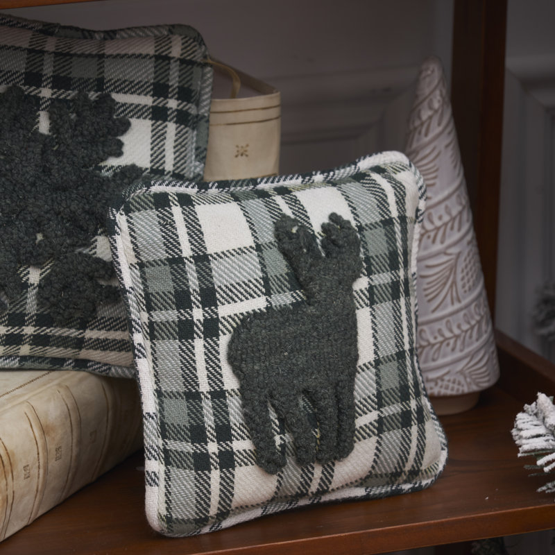 8" x 8" Deer Throw Pillow