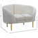 Shurtz Velvet Barrel Chair