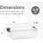 Superio 4.5 Qt. Clear Storage Bin with Lid, Plastic Organizing Storage Box for Home-1464415482