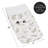 Botanical Leaf Changing Pad Cover