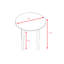 Table basse ronde