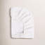Plain White Muslin Fitted Sheet