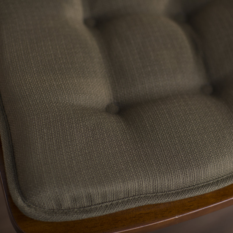 Coussin de siège antidérapant capitonné Azilal, Evergreen