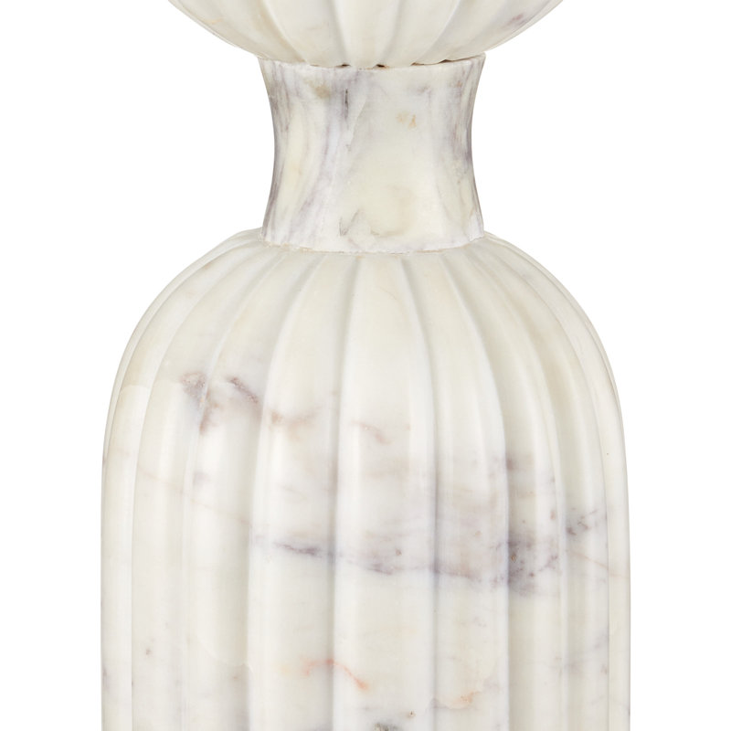Passementerie Marble End Table