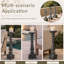 Statue bougie Shabby Chic
