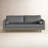 Pritchett 84" Vegan Leather Sofa-1550377402