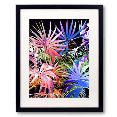 Tropical Foliage 2 Print by Angel Estevez