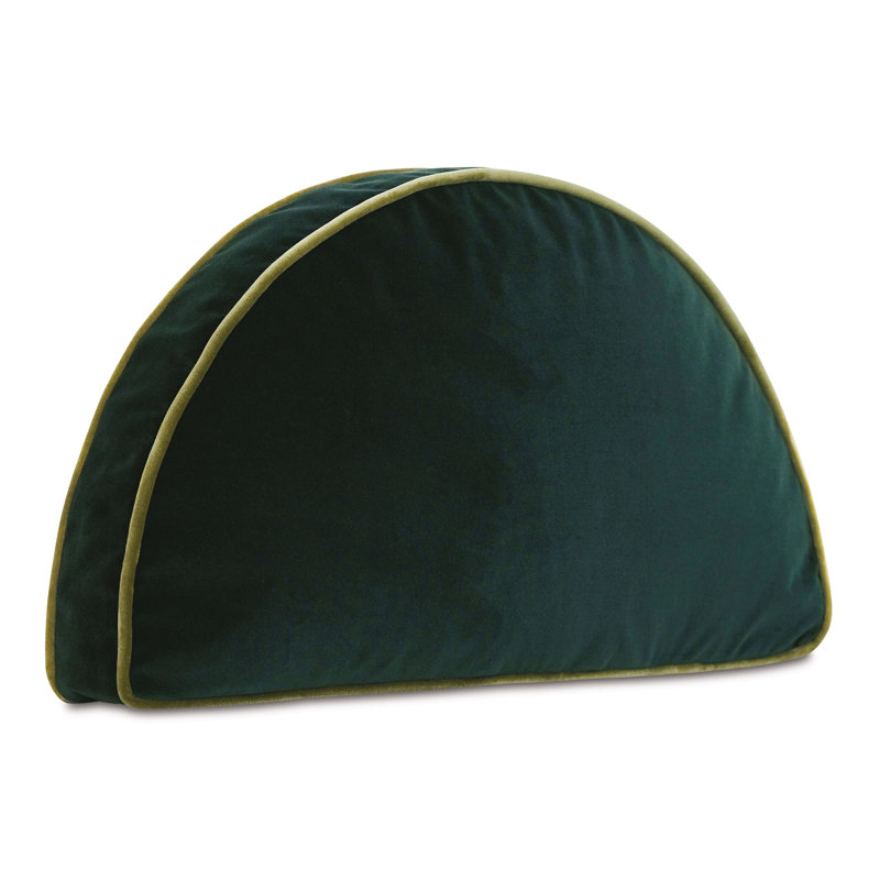 Uma Velvet Pillow Cover & Insert, Emerald