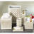 Creative Scents Diamond Lattice White Toothbrush Holder