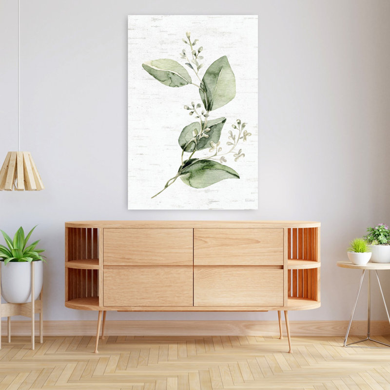 Leafy Retreat 6, art naturel contemporain, H 48 po x l 32 po