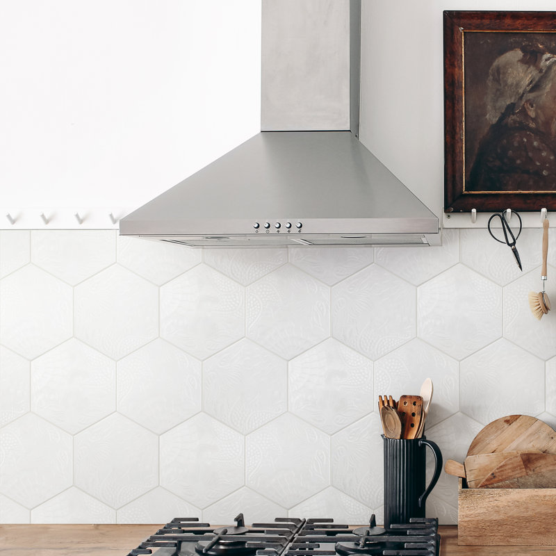 Gaudi Hex 9" x 10" Porcelain Wall & Floor Tile