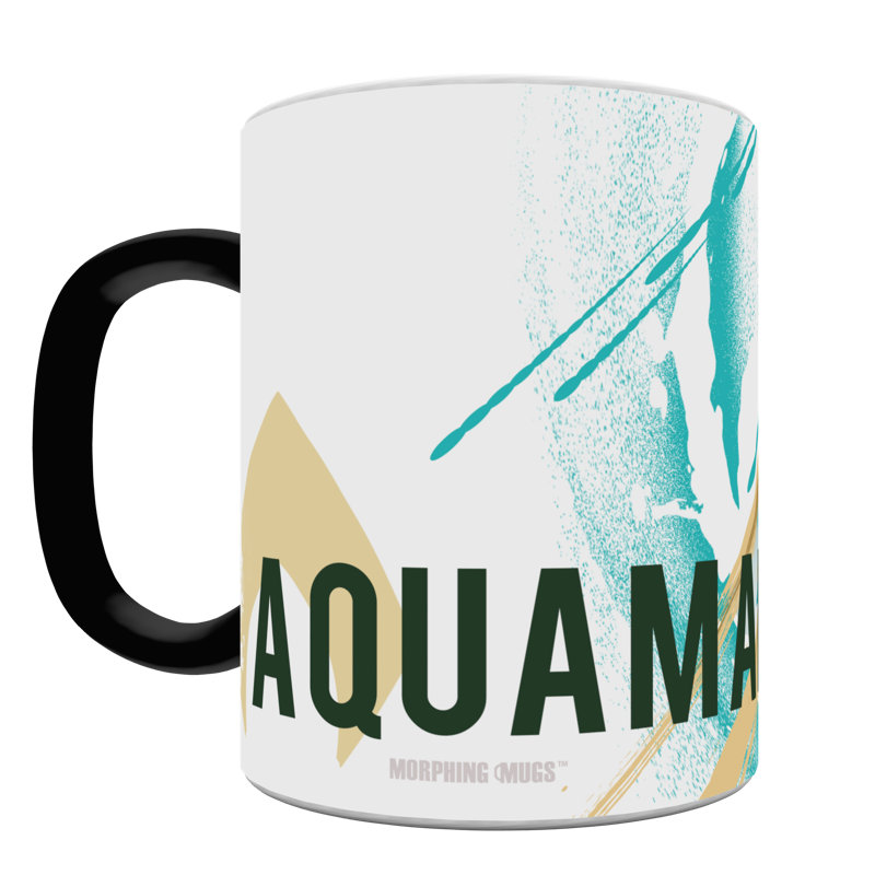 Verres à chaleur changeantes et changeantes de couleur changeante de couleur Arthur Curry Aquaman - 11 oz