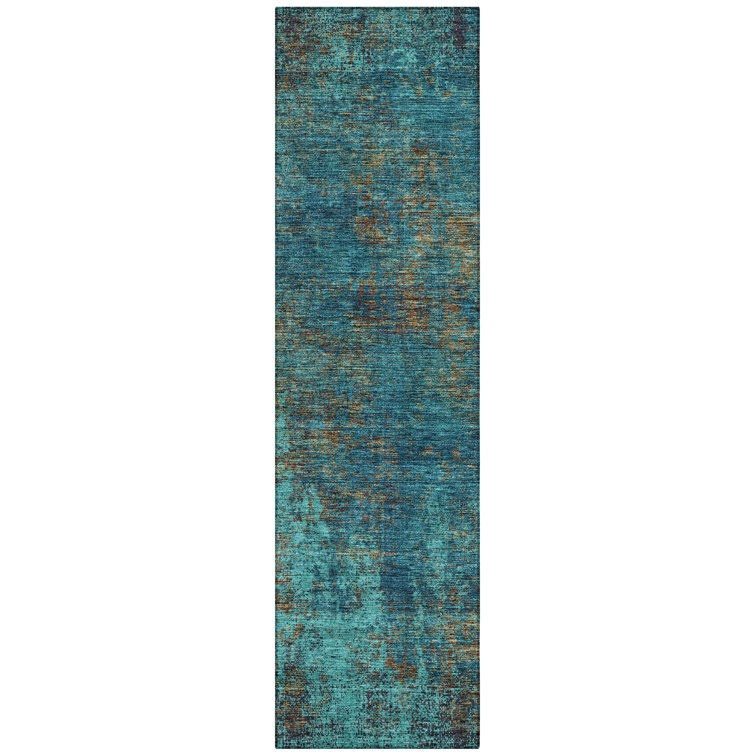 Aleighna Area Rug with Non-Slip Backing