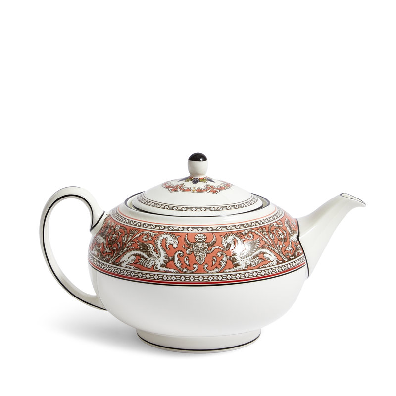 Florentine Colours Teapot 27floz, Orange