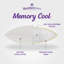 Slumberdown Memory Cool Pillow – Memory Foam Cooling Technology | Firm Support