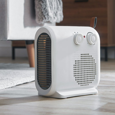 VonHaus 2000W 2000 BTU Electric Compact Space Heater with Adjustable Thermostat