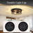 Embedded Installation Of Ceiling Lighting Fixtures