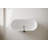 Rouidate 65'' x 28.3'' Soaking Acrylic Bathtub-108229766