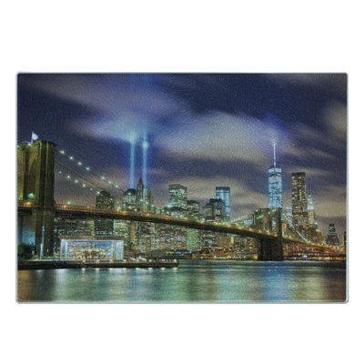 East Urban Home Glass Christam Cutting Board