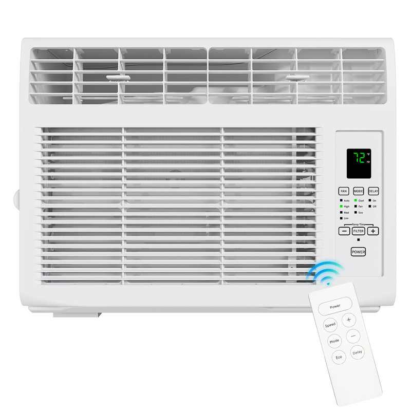 Climatiseur de fenêtre portatif tout-en-un 6000BTU