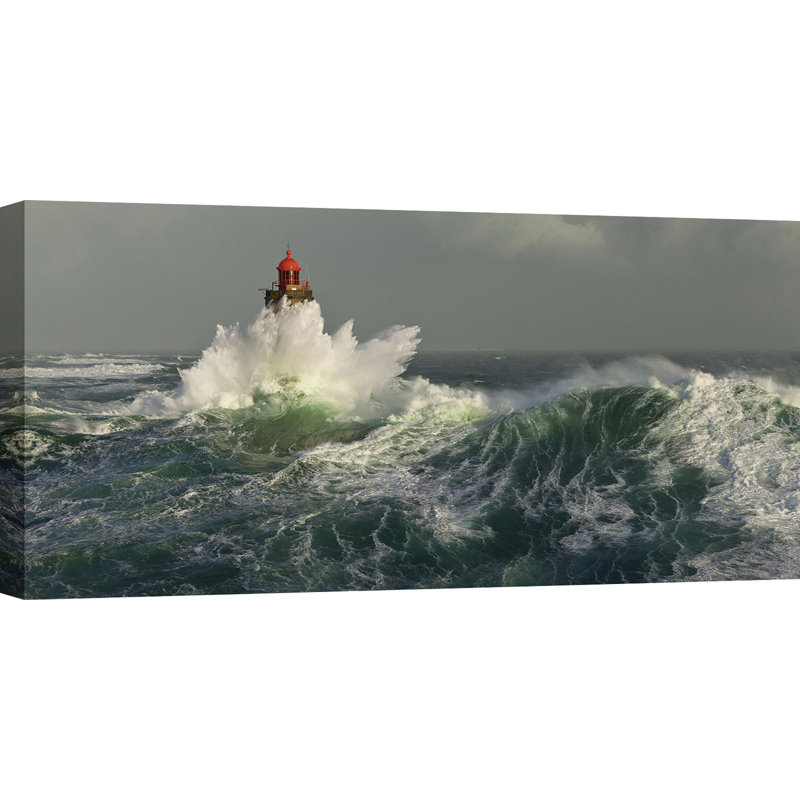 La Jument In The Storm by Jean Guichard - Wrapped Canvas Print, 50cm H x 100cm W x 4cm D