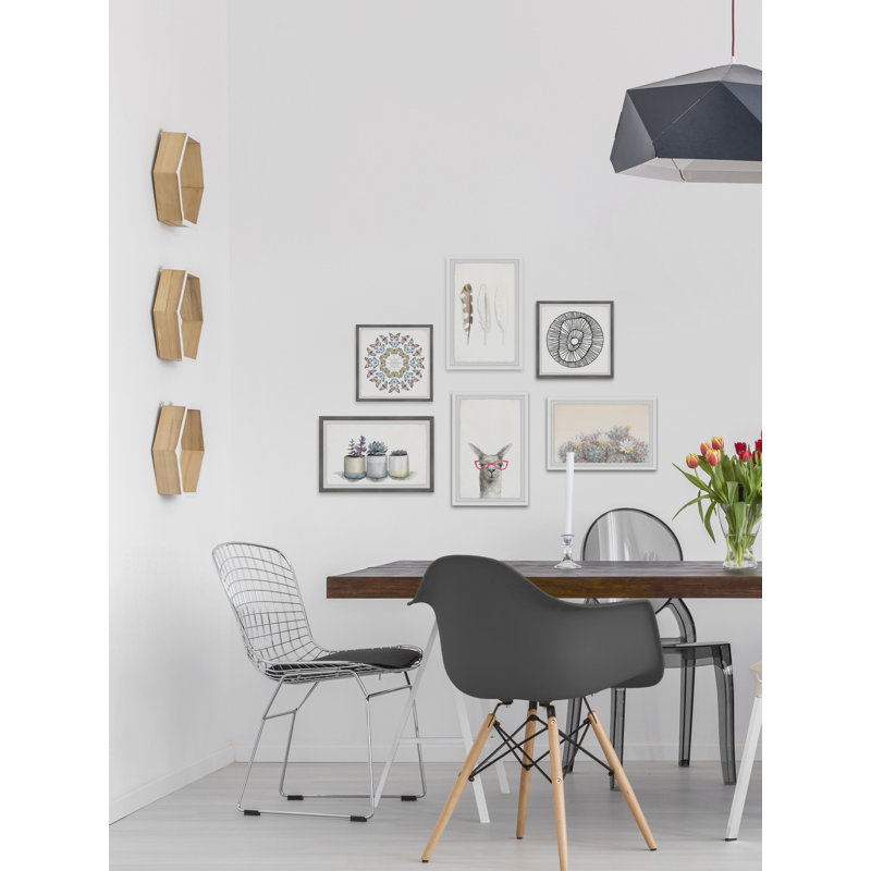 Liliany, une pop de lama Hexaptych