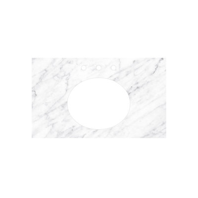 37" Single Bathroom Vanity Top