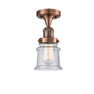 Plafonnier semi-encastré 1 lumière 5,25 po Alexandira