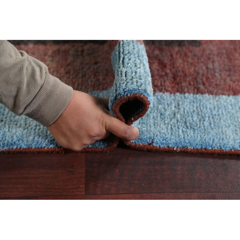 Tapis oriental Karensa Gabbeh Kashkoli noué à la main 4 x 6