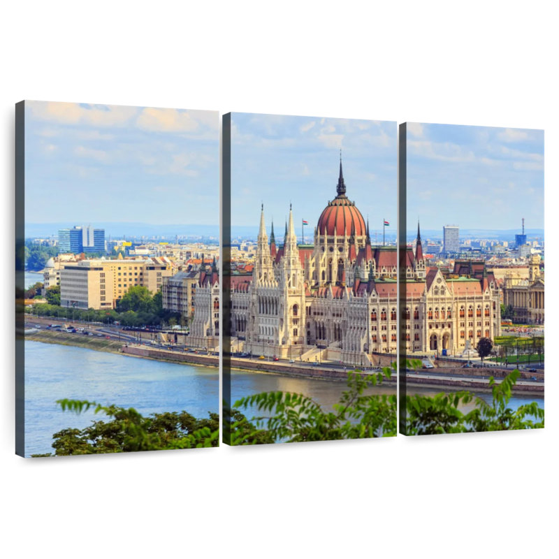 National Assembly Of Hungary, 42" H x 65" W