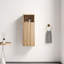 Armoire de salle de bain flottante latérale, armoire de rangement murale pour petit espace, KD-1300176029