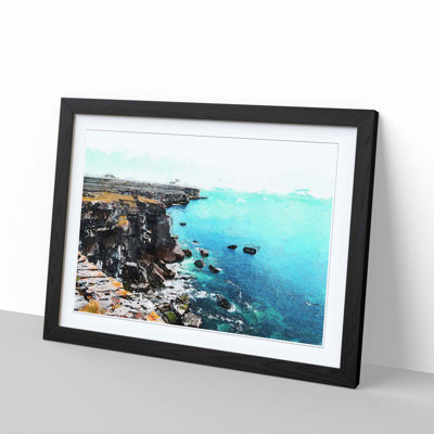 Coastline View - Picture Frame Painting