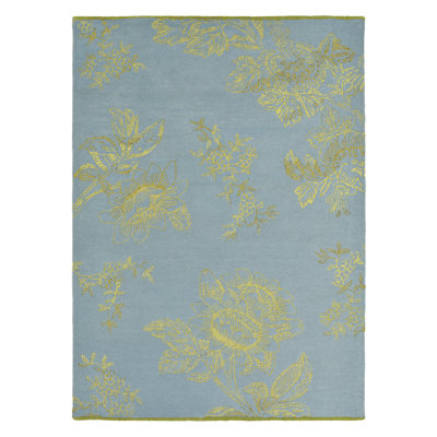 Hand Tufted Floral Indoor Rug