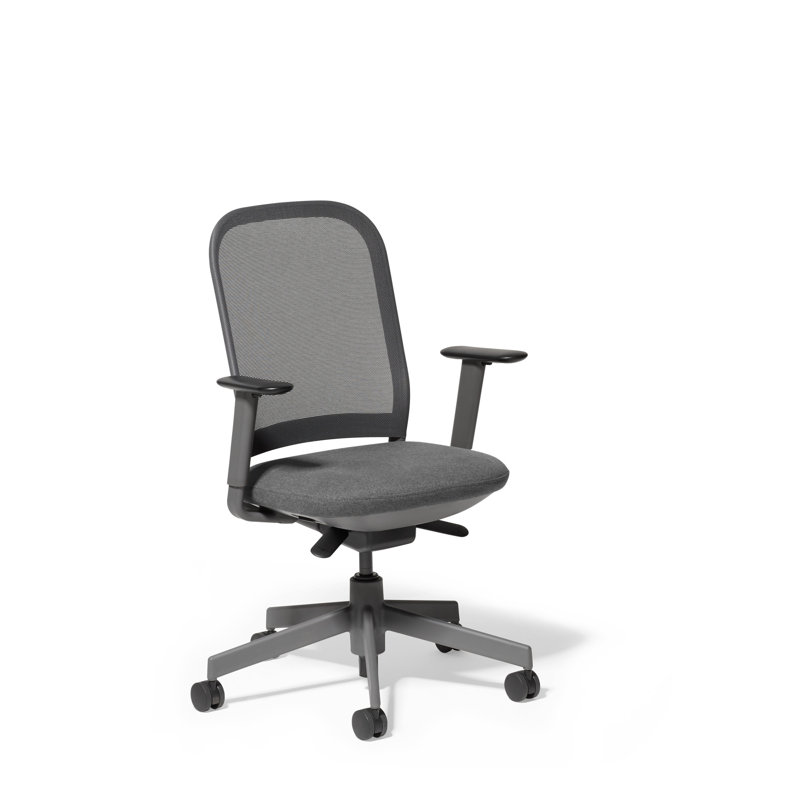 Maxwell Task Chair, Charcoal, Charcoal