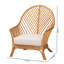 Chaise de style traditionnel décontracté