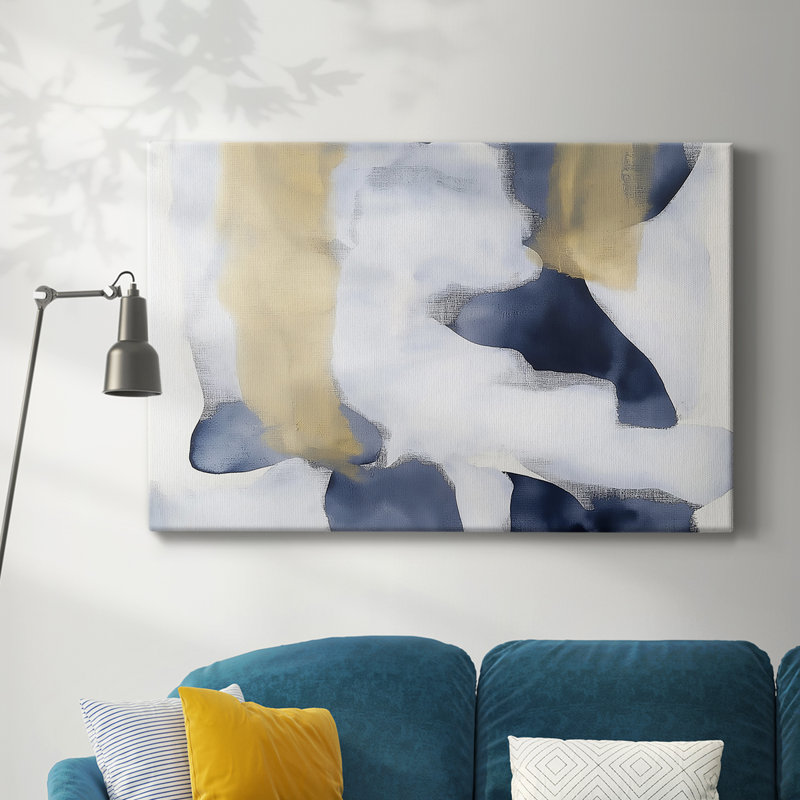 Série de paysages abstraits XLIV, H 8 po x l 12 po