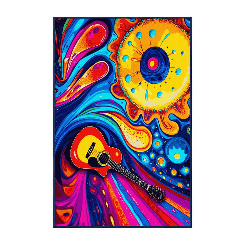 Tapis Rainbow Reverberation, Rectangulaire 2 pi x 3 pi