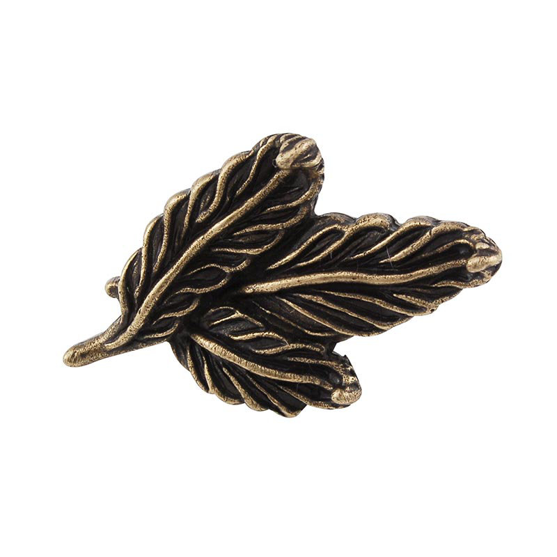 Carlotta Novelty Knob, Antique Brass