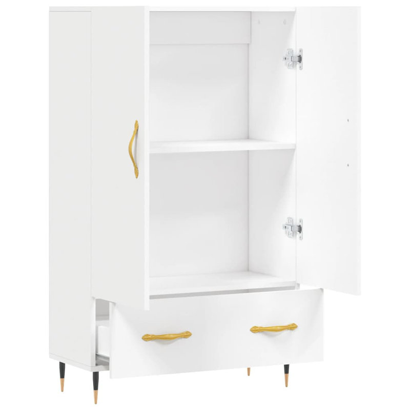 Storage Cabinet, White