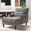 Chaise longue rembourrée L 51,55 po-1166583622