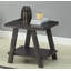 Table de bout en bois réplique contemporaine au fini anthracite-484236735-484236734