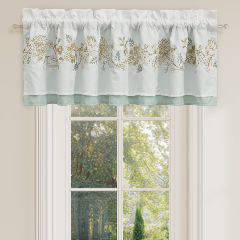 SPRING SOCIAL WINDOW STRAIGHT VALANCE
