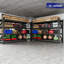 Tablettes en acier robustes 40,0 po à 4 niveaux - Support de rangement réglable pour le garage, l'entrepôt, le garde-manger et les outils-194101149