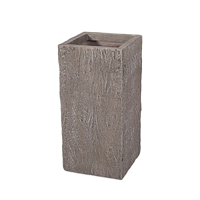 PLANTER, Rectangular shaped flowerpot.Planter pot, 24.03" H x 11.53" W x 11.47" D