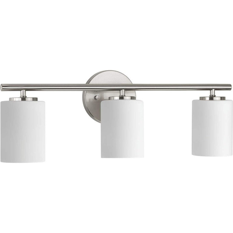 Steelville 3 - Light Dimmable Vanity Light, Brushed Nickel