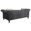 Canapé Chesterfield à accoudoirs roulés 90 po-38042669